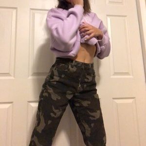 American Eagle Outfitters camo jeans